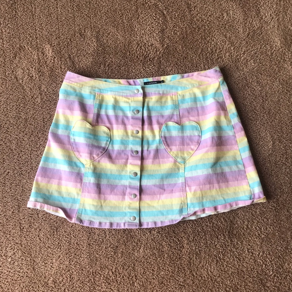 Hot topic pastel skirt